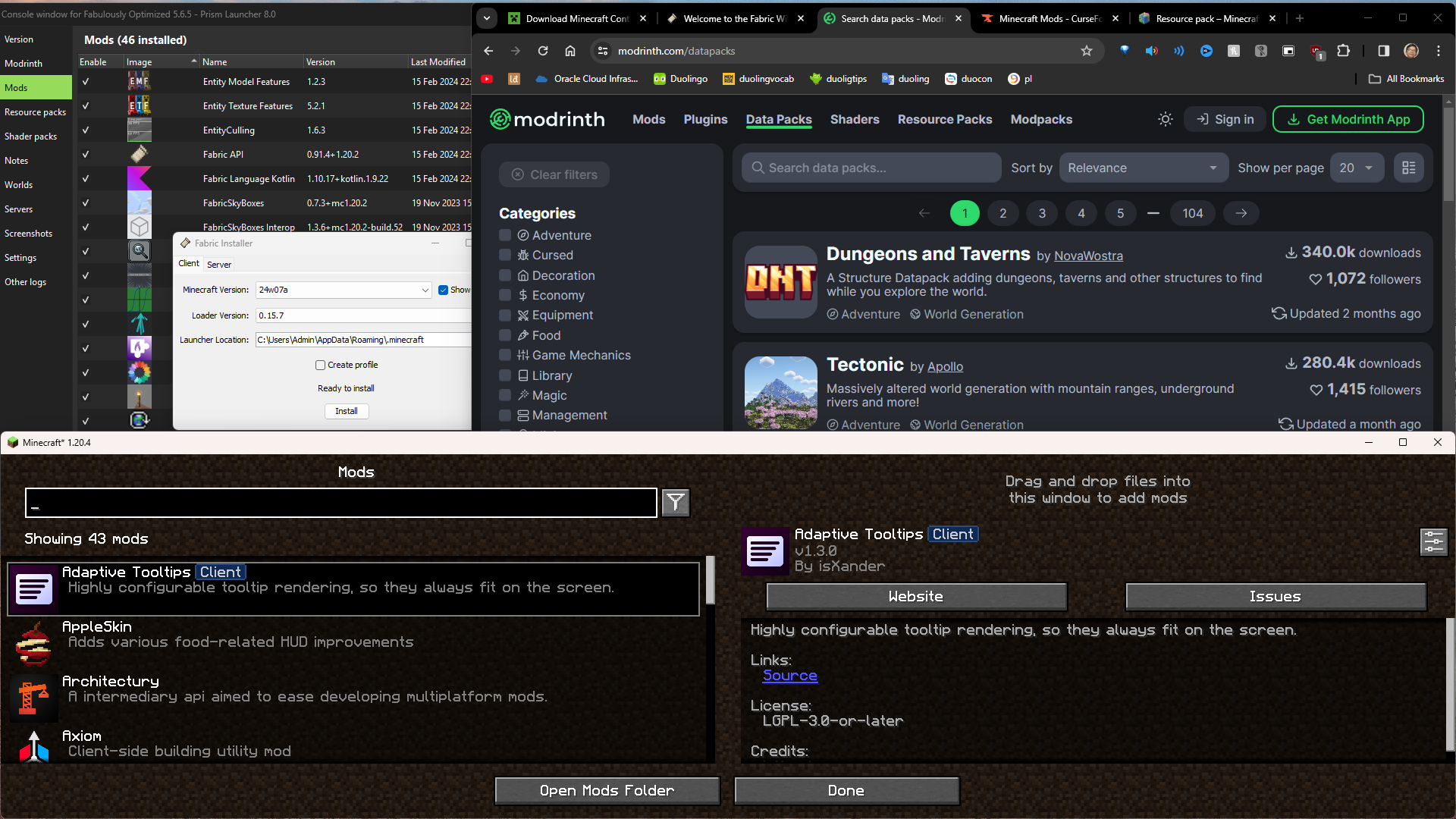 How to add mods to Minecraft.